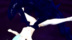 Adorable skinny girl gets hardcore drilled by sexually addicted monster