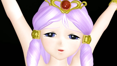 Petite 3d girl from a xxx toon gets fucked by horny mosnter