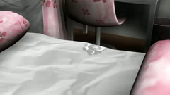 Hot 3d porn online - busty brunette does a blowjob after pussy licking