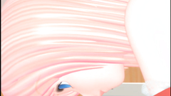 3D porn toon - experienced man prepares her pussy for penetration