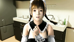 Ball licking and blowjob in a hot cartoon porn with a teen hottie