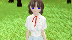 Outdoor sex with an amazing cartoon school girl