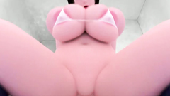 Chubby 3D slut in sexy bikini from xxx toon rides cock