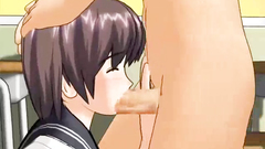 Busty teenage schoolgirl gets fucked after classes - porno toons