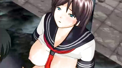 Beautiful barely legal babe gets fucked hard - 3D porn toon