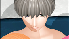 Sweet and sexy 3d xxx toon - two cuties sharing one cock