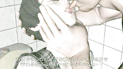 Petite scgoolgirl facefucked standing on her knees