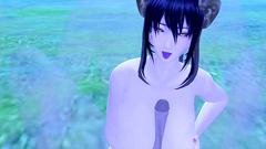 Handsome Night Elf with nice boobs fuck on the beach