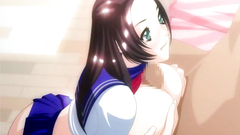 Cock hungry big titted schoolgirl knows how to please a man