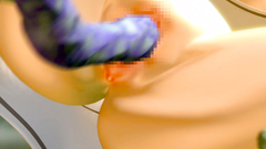 Slutty blonde attacked and hardcore drilled by horny orc