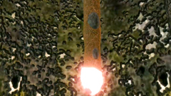 Beautiful fantasy babe bondaged and pleased my magic tentacles in 3d toon