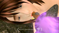 Beautiful fantasy babe bondaged and pleased my magic tentacles in 3d toon