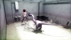 Redhead 3D babe gets orgasm after abusing by tentacles