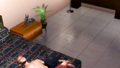 Awesome brunette babe shows her deepthroat skills on big cock