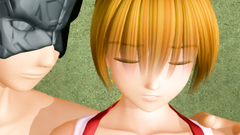 Big titted blonde gets covered with cum in hot 3d porn toon