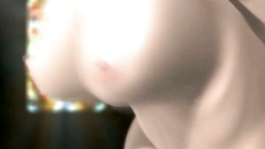 Blue alien from 3d toon makes her cum with his cock