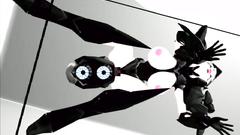 Robot babe with giant tits wants to get unreal orgasm