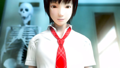 Bondaged young boy gets handjob from horny schoolgirl