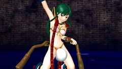 Slender babe enjoyed by horny tentacles till the climax