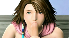 Awesome 3D porn toon in HD - girl sucks cock