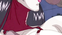 These hentai chicks will show you their giant boobs