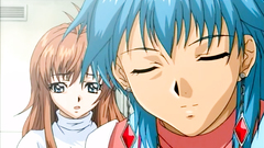 Brunette babe in glasses blows cock in xxx anime toon