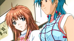 Brunette babe in glasses blows cock in xxx anime toon