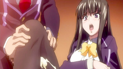 First sexual experience for a beautiful hentai schoolgirl