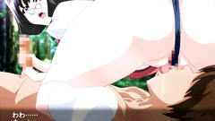 Big breasted brunette gal seduced and fucked very hard