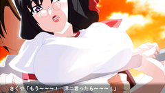 Big breasted brunette gal seduced and fucked very hard