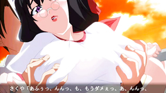 Big breasted brunette gal seduced and fucked very hard