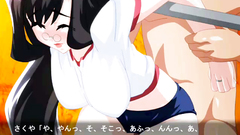 Big breasted brunette gal seduced and fucked very hard