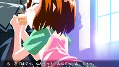 Petite cartoon gal swallows huge cock like a real pro!