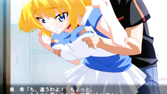 Hot blonde schoolgirl with sexy jugs gets in trouble