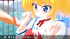 Lovely blonde teen improves her skills in handjob and blowjob