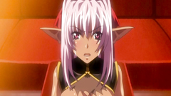 Hentai princess spreads her long legs for nailing