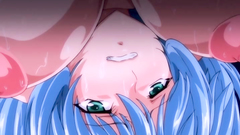 Lovely elf babe with git tis shows her gape in hentai porn toon