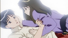 Curious hentai hotties are getting their young cunts fucked hard