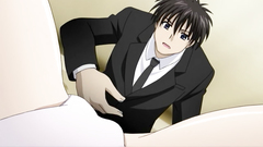 Big cock of a cartoon guy gets blown by a gorgeous hentai beauty