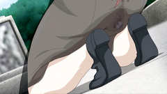 Lovely hentai babe is fucking with a reckless dude in cartoon video