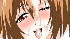 Young school girl slut sucked all the sperm from dick