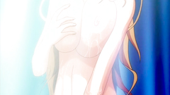 Cute slutty teen received the mask with semen on her sweet face