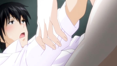 Busty Asian school girl licks cock and gives a deepthroat to her horny classmate