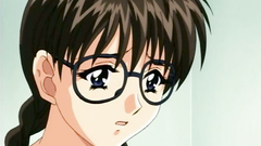 BDSM video with hot hentai school girl in sexy glasses