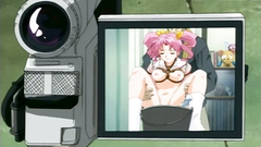 BDSM video with hot hentai school girl in sexy glasses