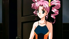 BDSM video with hot hentai school girl in sexy glasses