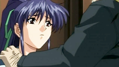 Groupbang with slutty hentai beauties fucking with one dude in BDSM porn