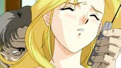 Groupbang with slutty hentai beauties fucking with one dude in BDSM porn