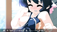 Cute girl playing with massive cock and licks it like candy