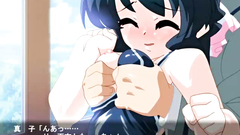 Cute girl playing with massive cock and licks it like candy